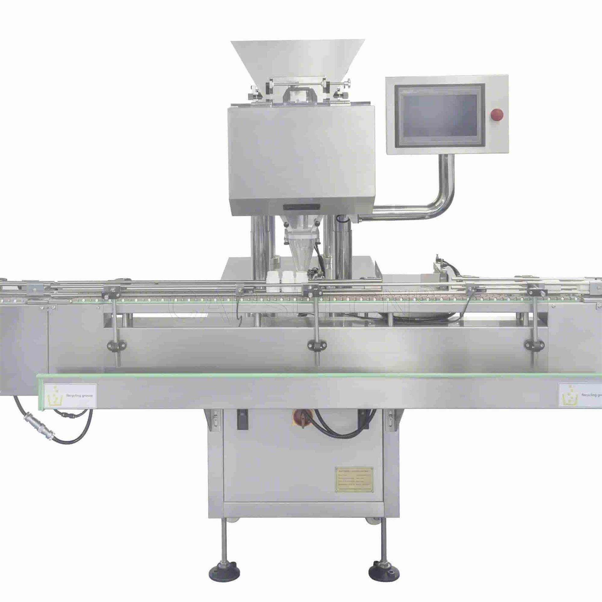 tablet counting and filling machine